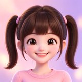 同城交友甜甜萌妹卡通头像